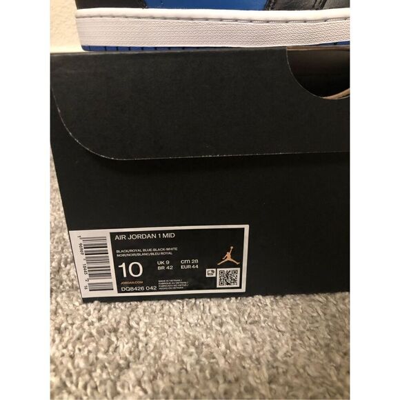 Nike Air Jordan 1 Mid Men\'s Size 10 main image 4